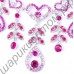Набор украшений bridal rhinestone necklace earring